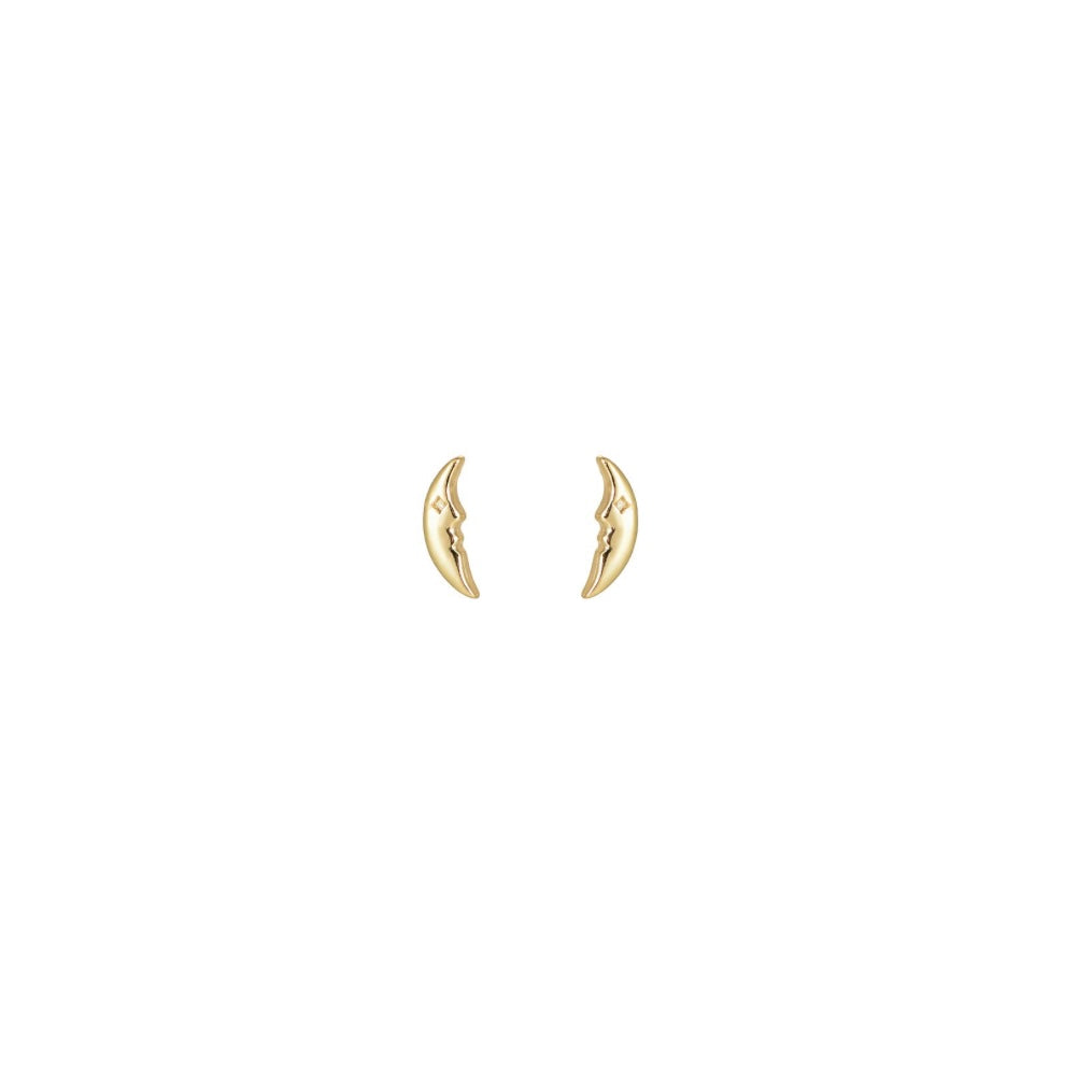 Dreamy moon studs