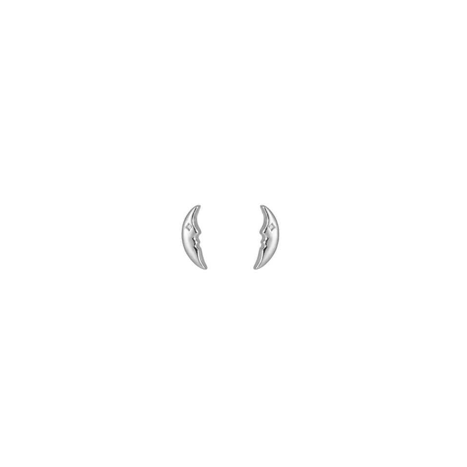 Dreamy moon studs