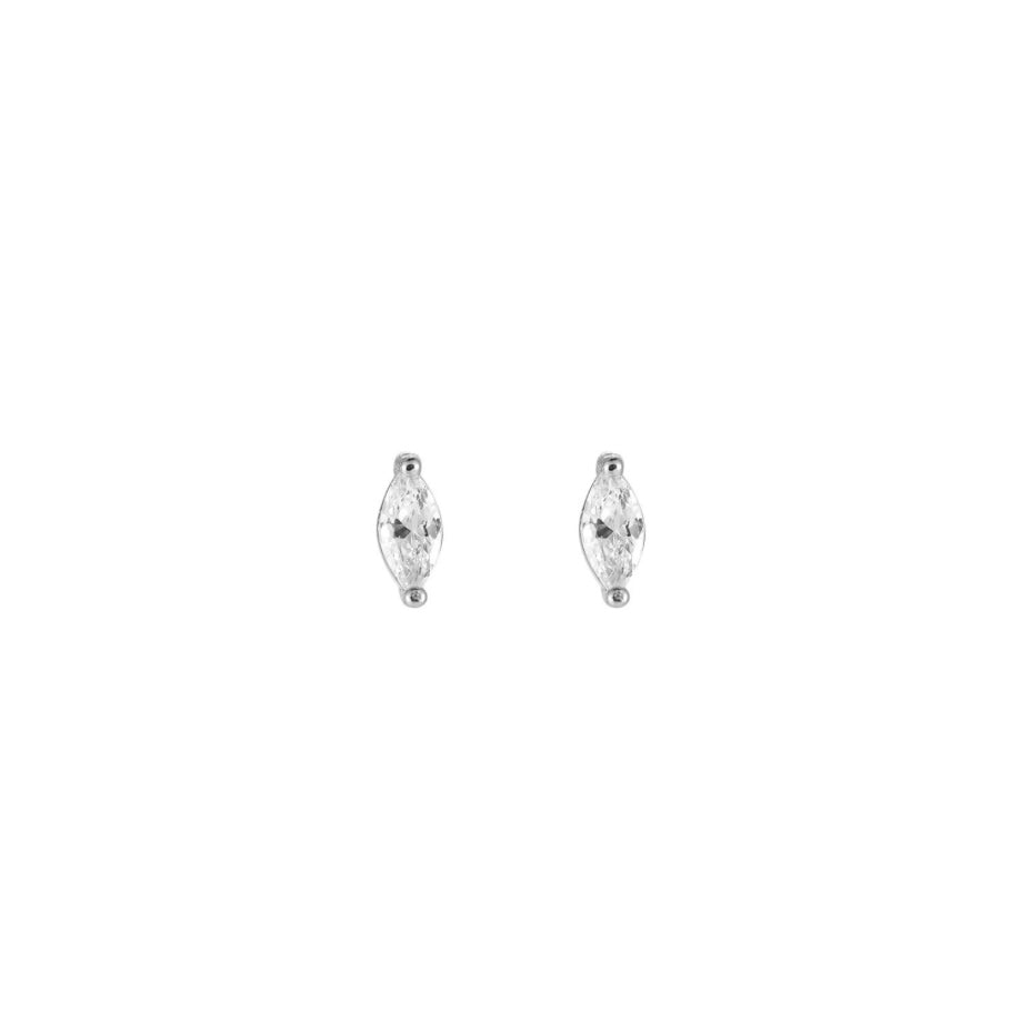 Mini marquise studs