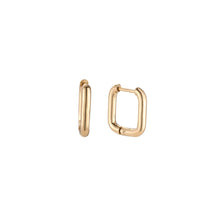Load image into Gallery viewer, Soft Square hoops

