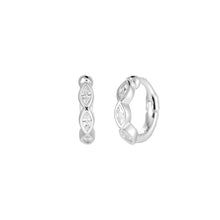 Load image into Gallery viewer, 9mm hoop ovals piercing (925 Silver)
