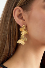 Load image into Gallery viewer, Long butterfly earrings
