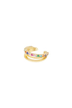 Load image into Gallery viewer, Rainbow earcuff
