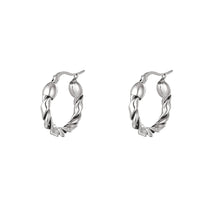 Load image into Gallery viewer, Curled hoops - 2.4cm
