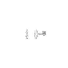 Load image into Gallery viewer, Oval piercing (925 Silver)
