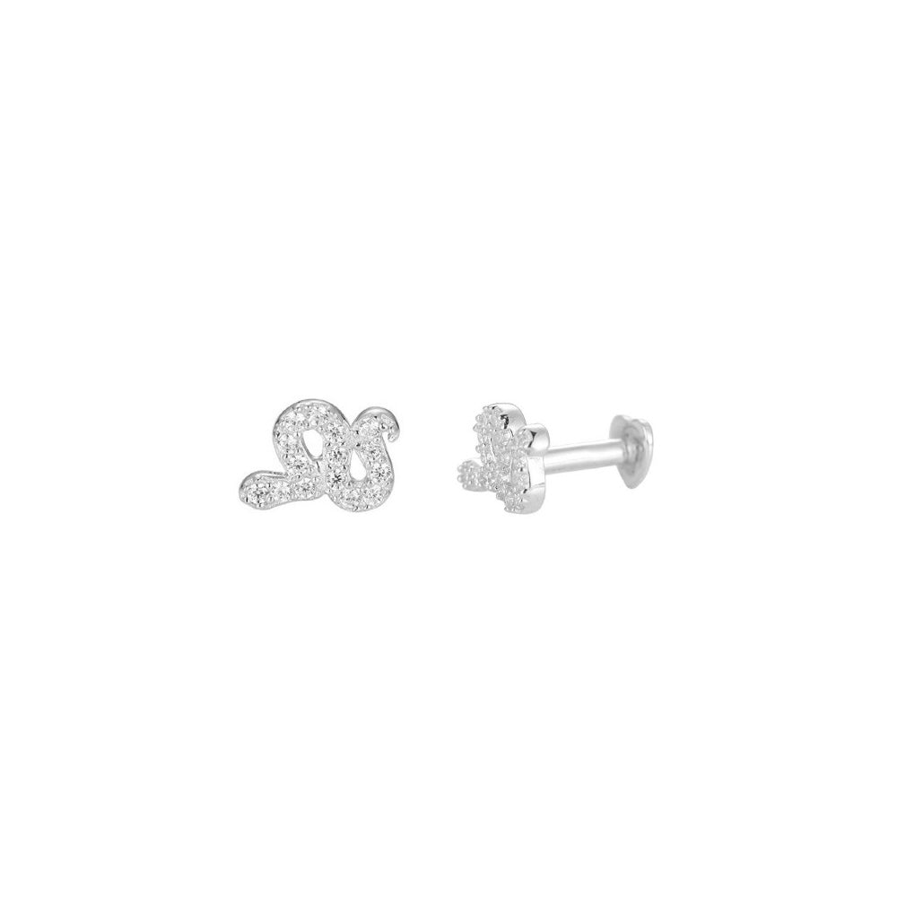 Snake piercing (925 Silver)