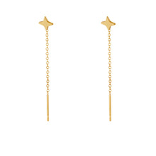 Load image into Gallery viewer, Northen Star long earrings
