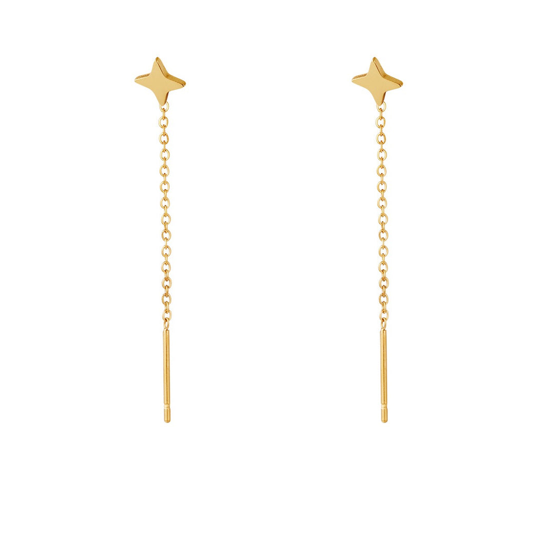 Northen Star long earrings